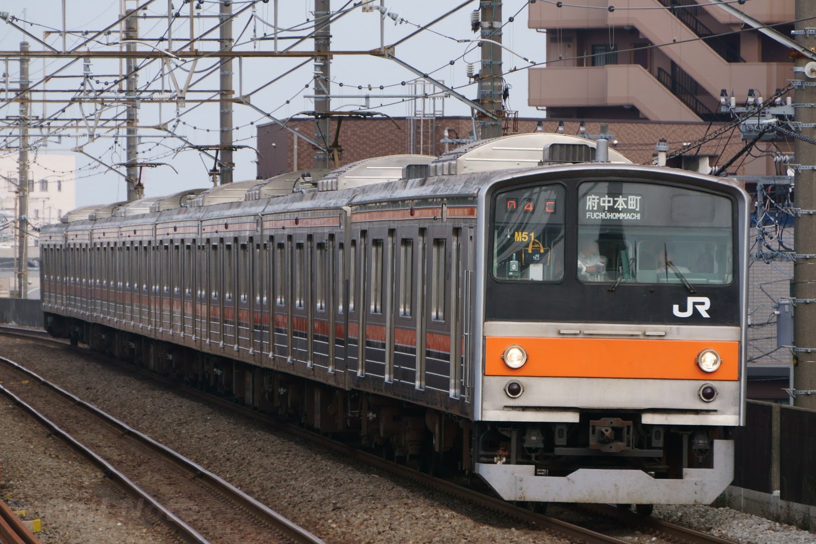 東所沢電車区 武蔵野線 205系 方向幕 行先幕 しもうさ むさしの